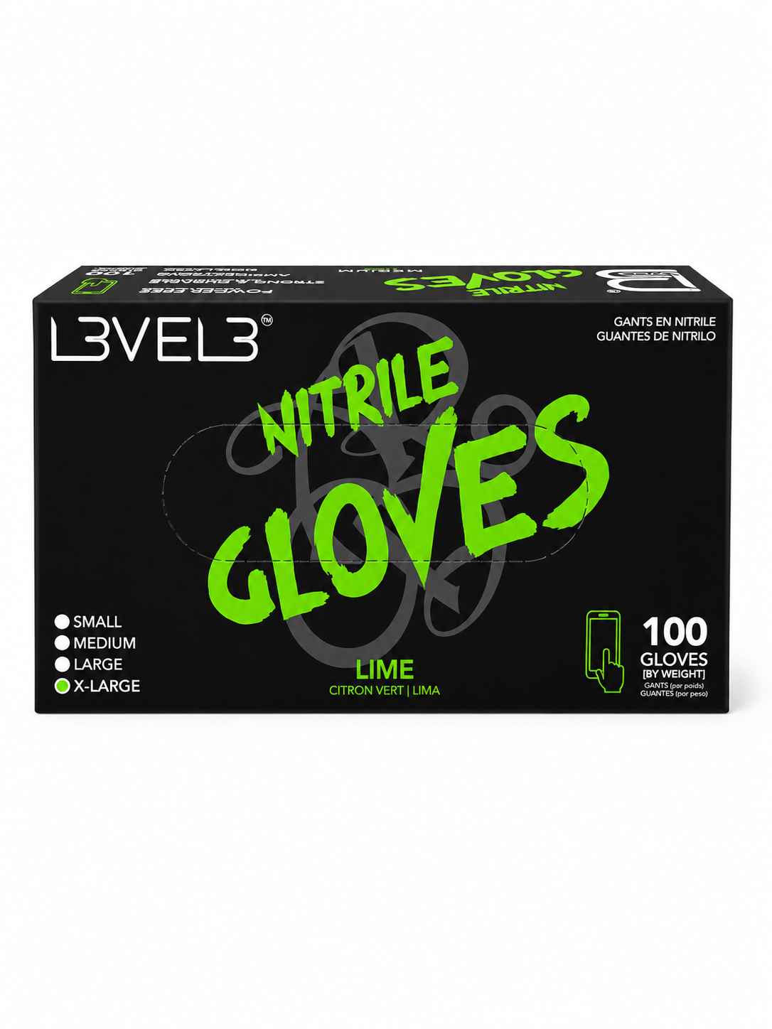 L3VEL3 NITRILE GLOVES