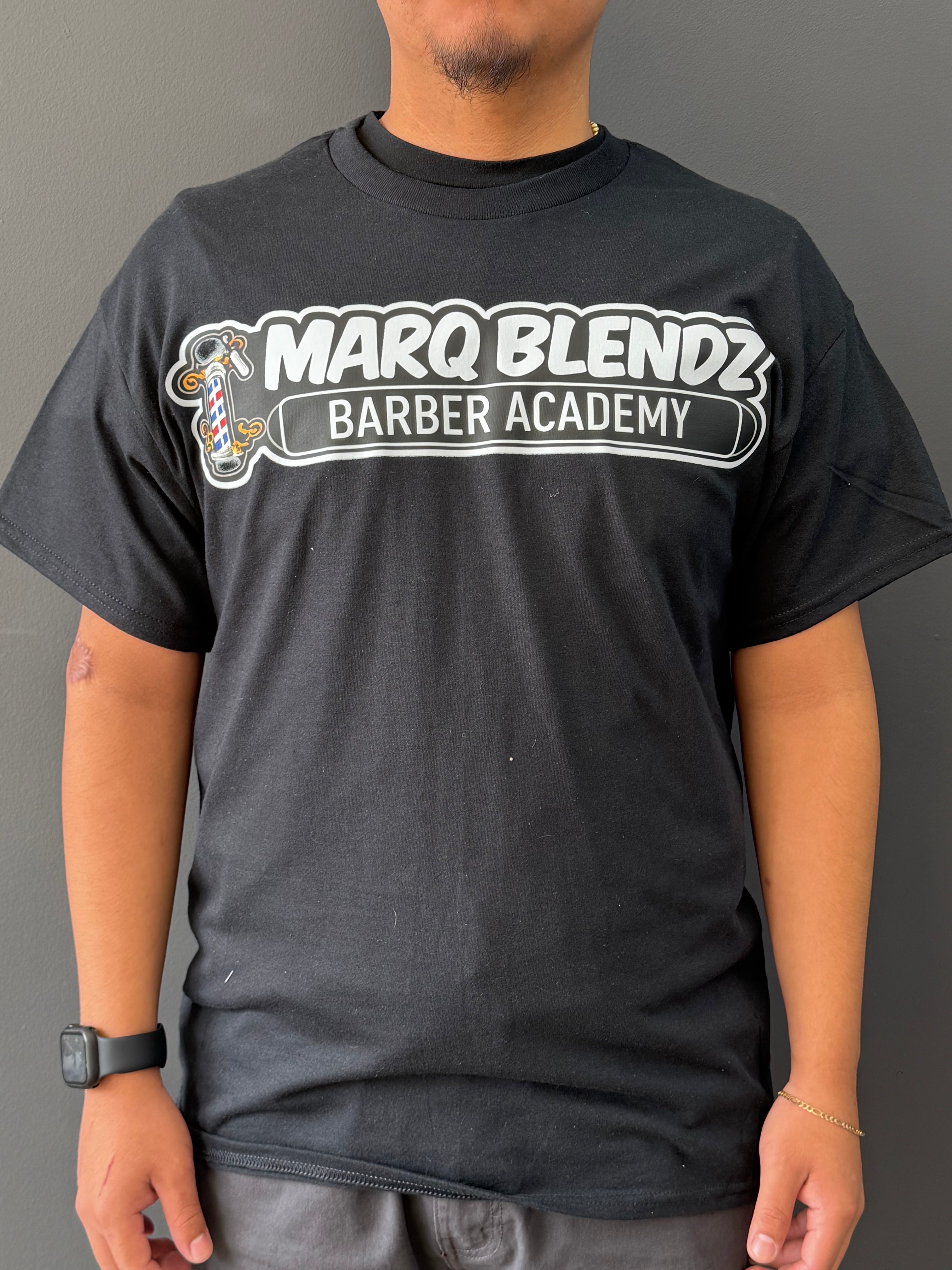 MARQBLENDZ BARBER ACADEMY T-SHIRT